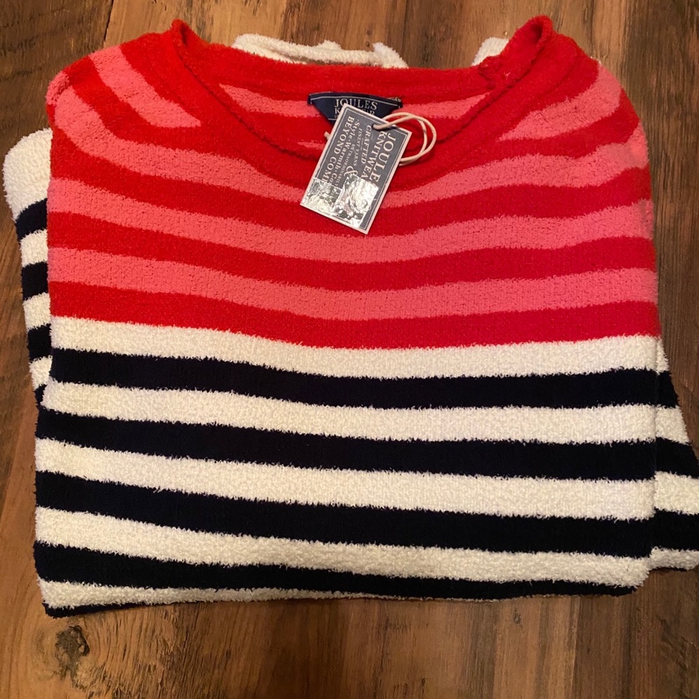 Joules Seaport striped sweater US 2 NWTS - Picture 5 of 9